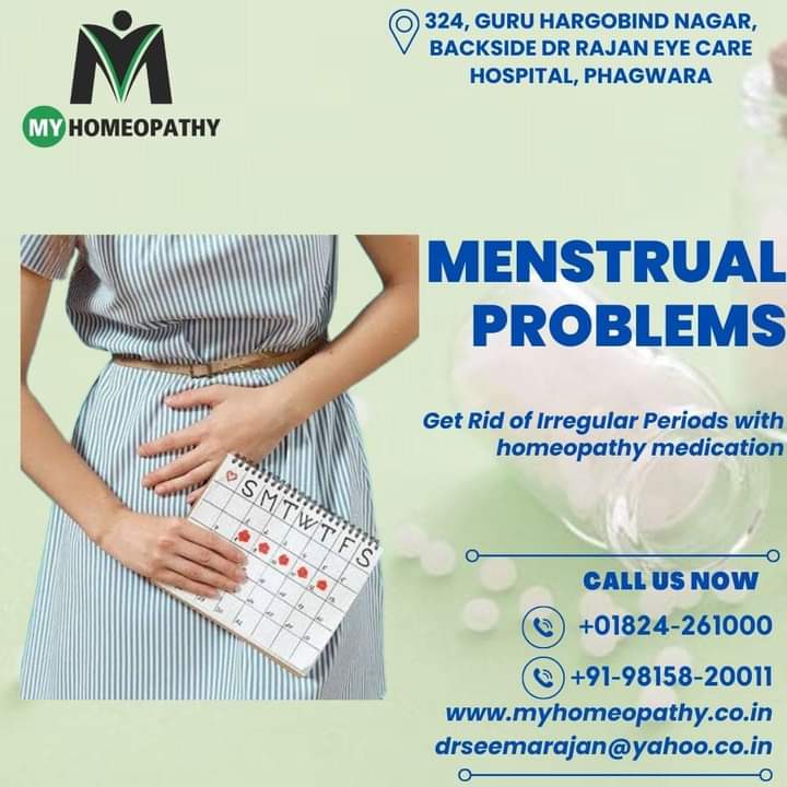 Best homeopathy medicine for irregular periods in Phagwara